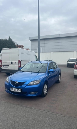 Mazda 3 cena 6500 przebieg: 210000, rok produkcji 2005 z Kraków małe 4